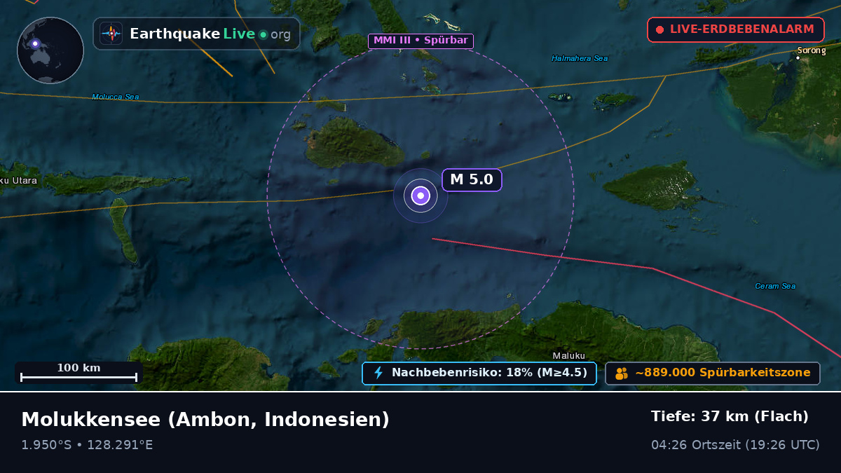 Molukkensee (Indonesien)