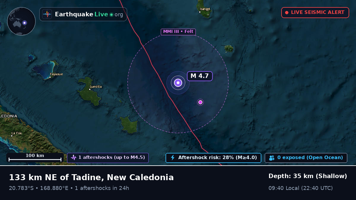 South Pacific Ocean (New Caledonia)