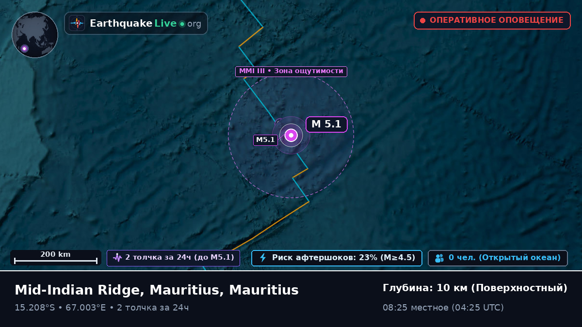 Индийский океан (Mauritius)