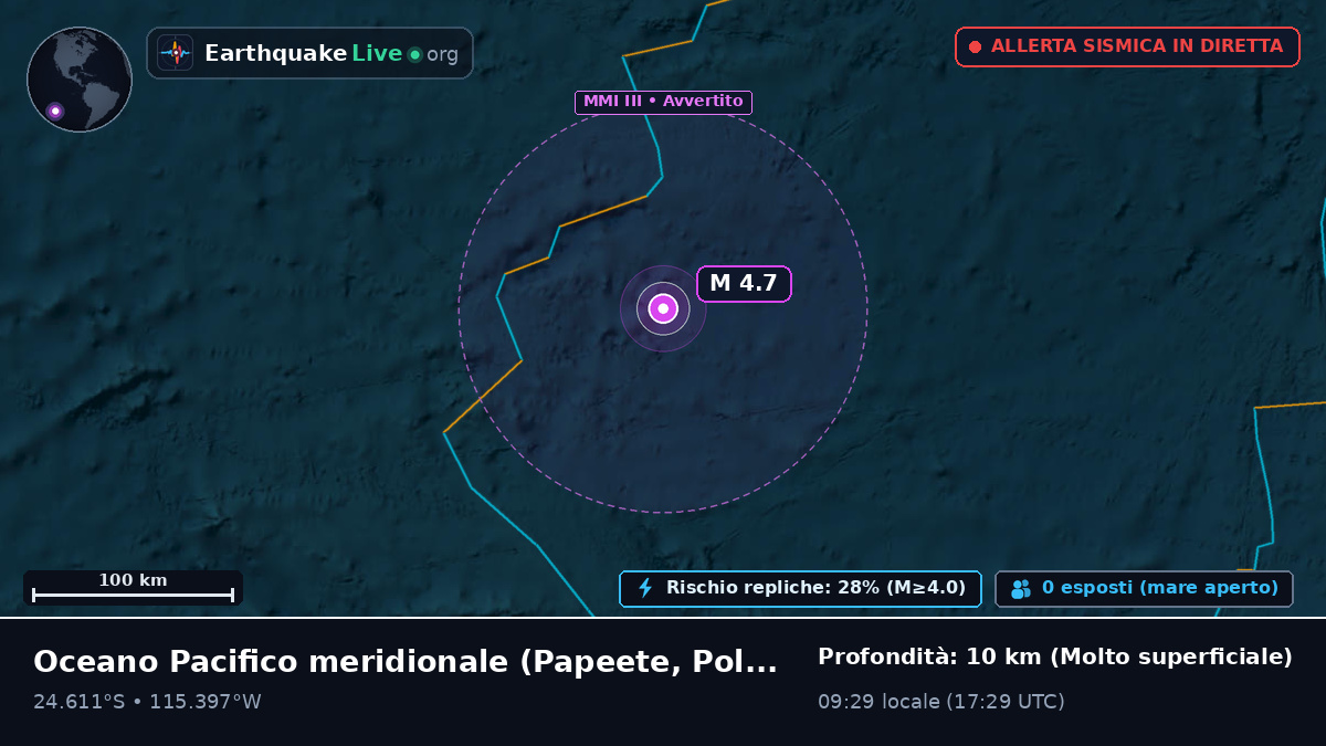 Oceano Pacifico meridionale (Polinesia francese)