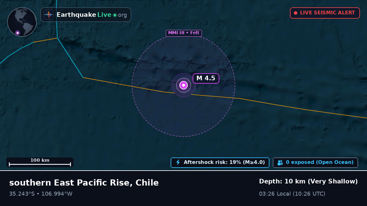South Pacific Ocean (Chile)