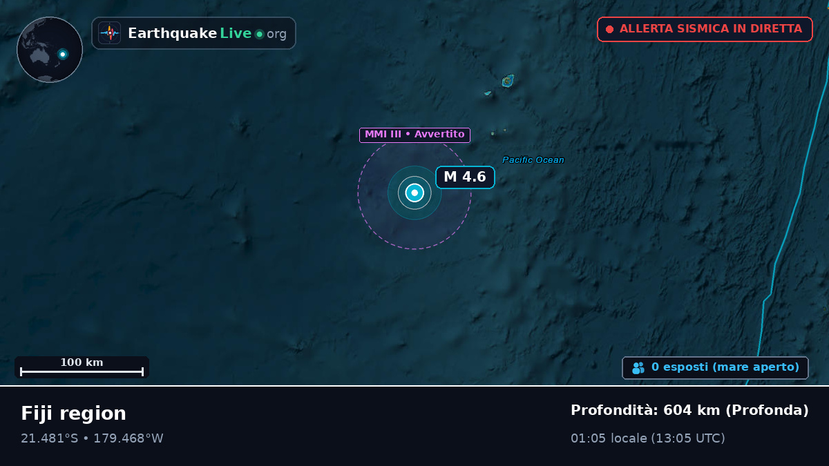 Oceano Pacifico meridionale (Figi)