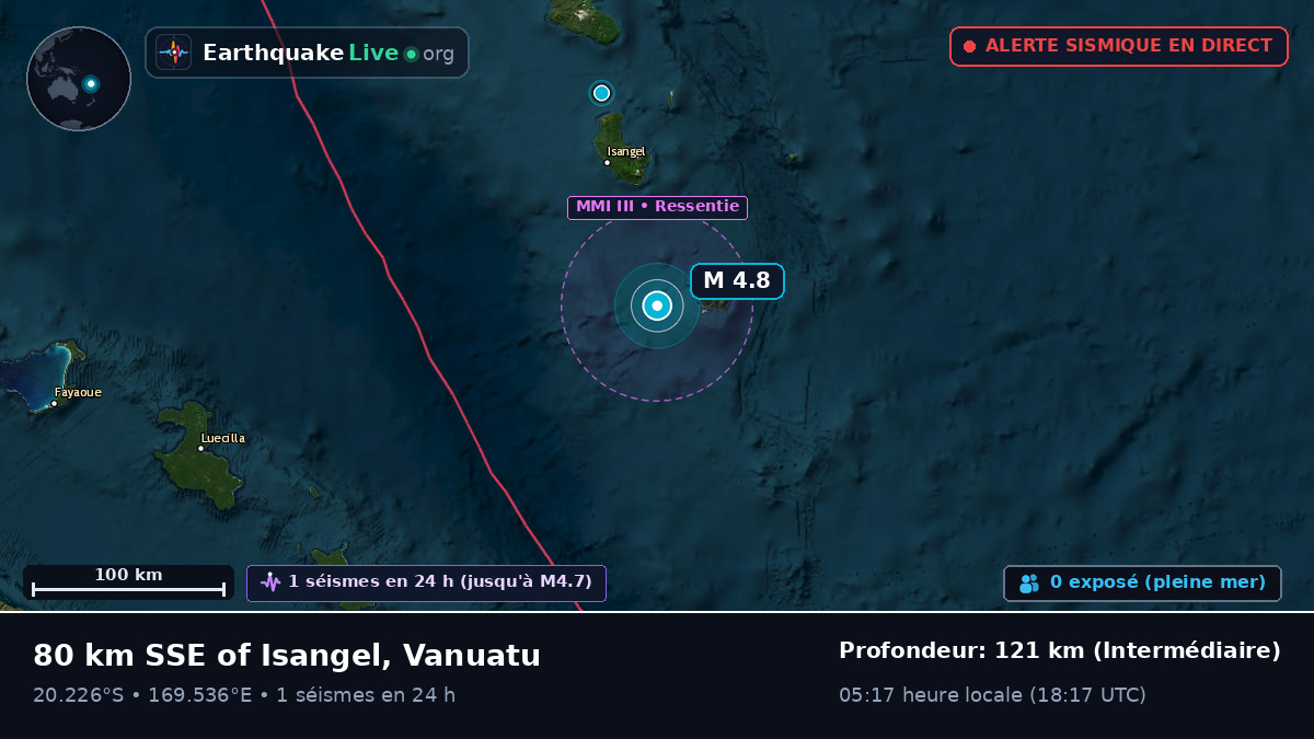 Océan Pacifique Sud (Vanuatu)