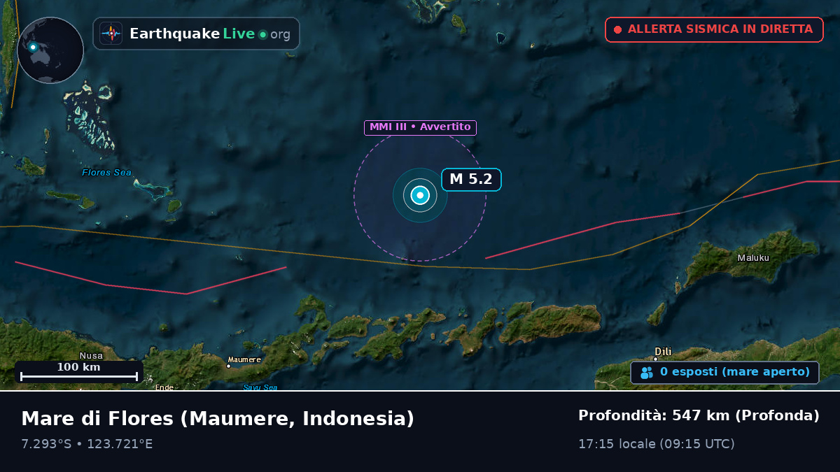 Mare di Flores (Indonesia)