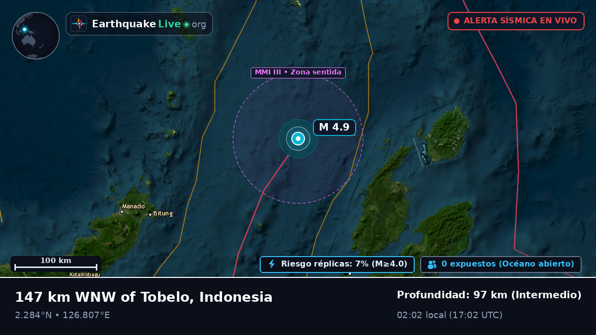 Mar de Molucas (Indonesia)