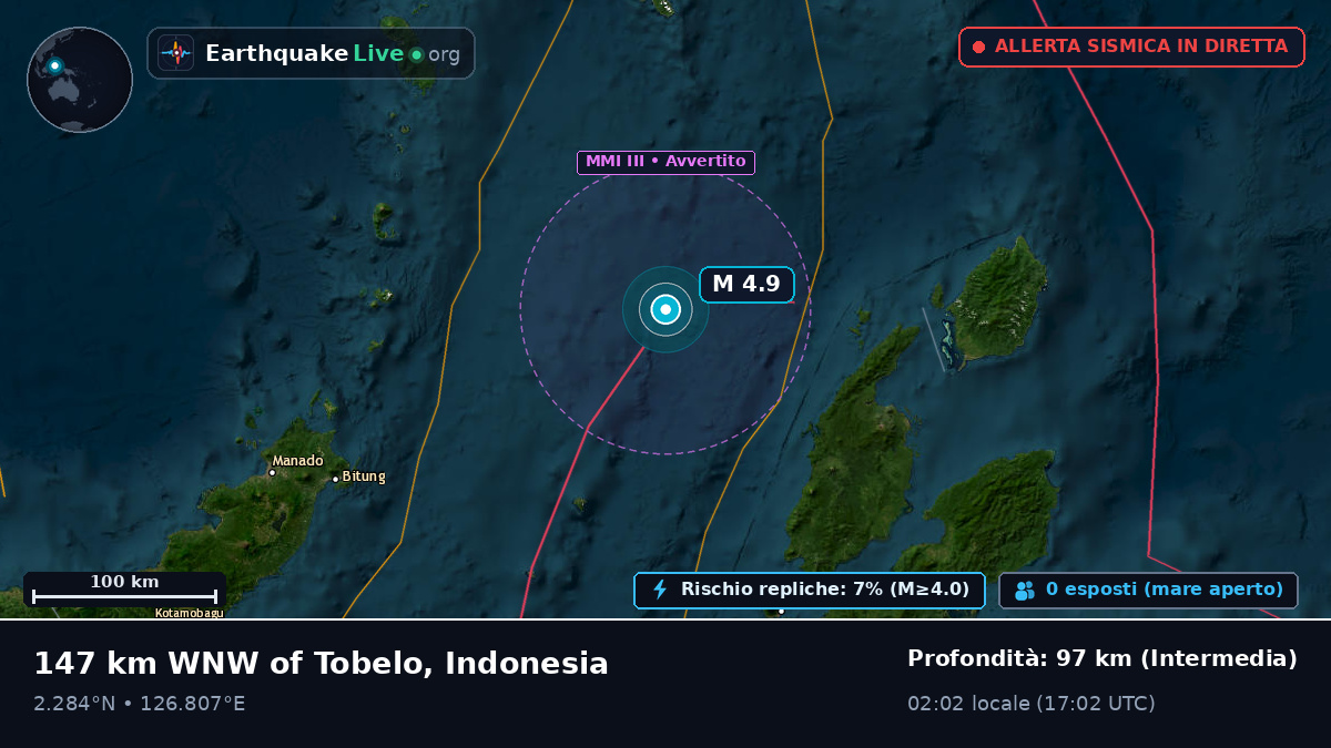 Mare delle Molucche (Indonesia)