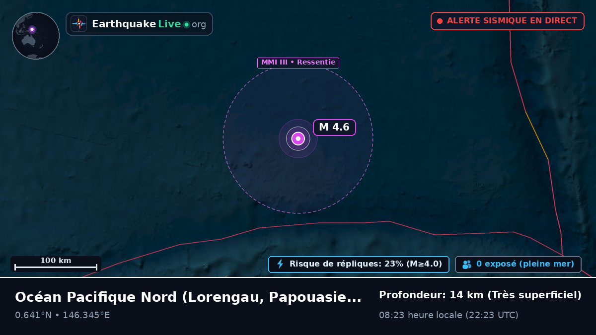 Océan Pacifique Nord (Papouasie-Nouvelle-Guinée)