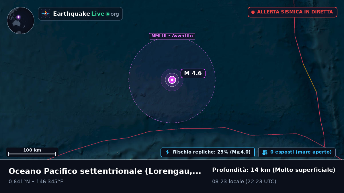 Oceano Pacifico settentrionale (Papua Nuova Guinea)