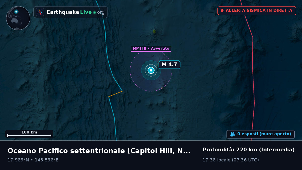 Oceano Pacifico settentrionale (Northern Mariana Islands)