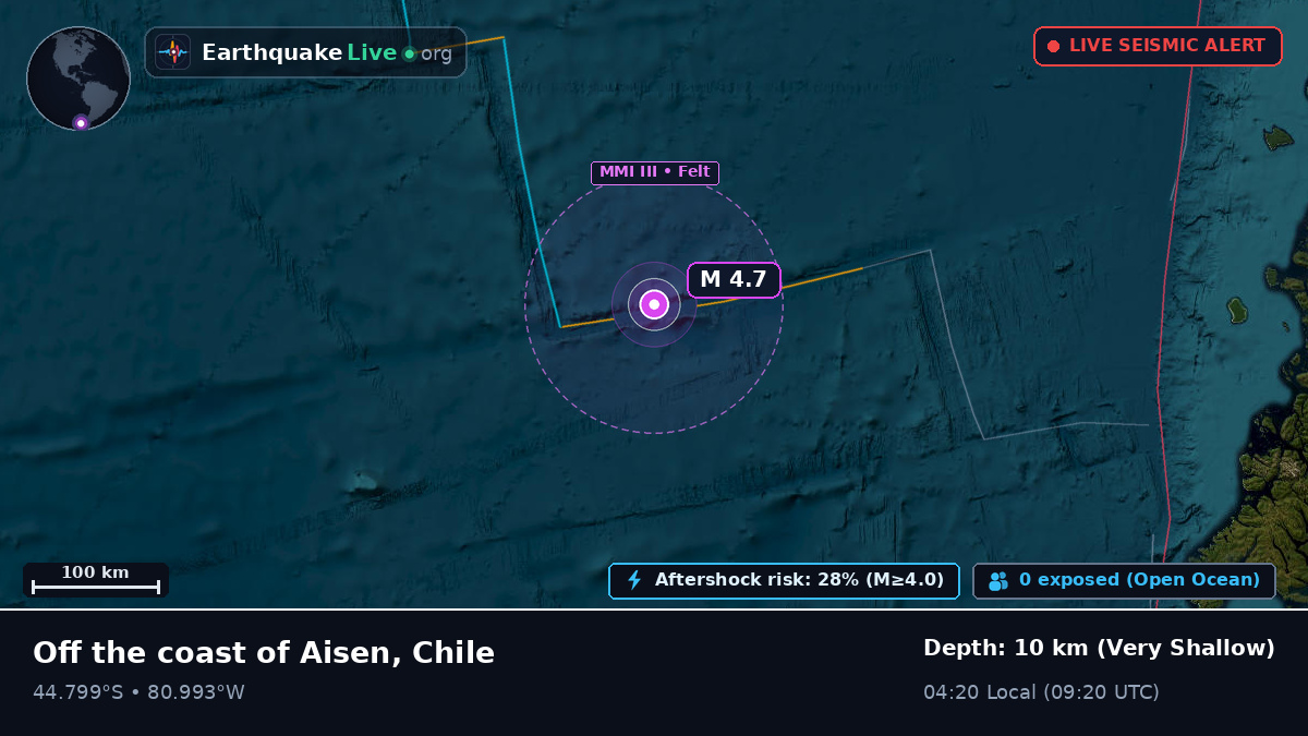 South Pacific Ocean (Chile)