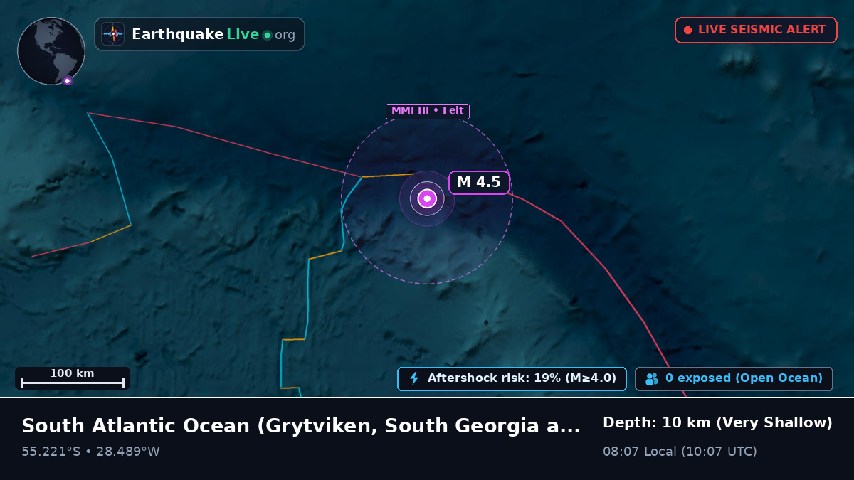 South Atlantic Ocean (South Georgia and the Islands)