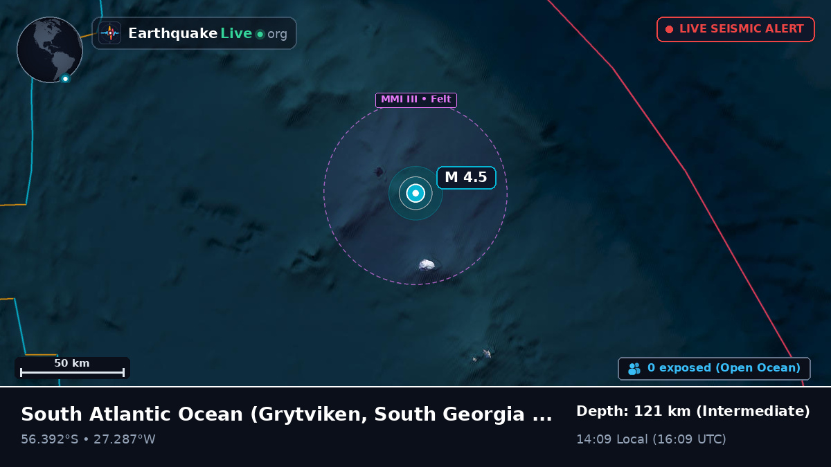 South Atlantic Ocean (South Georgia and the Islands)