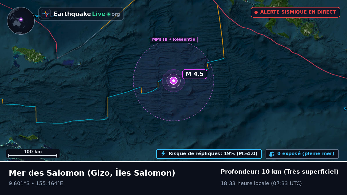 Mer des Salomon (Îles Salomon)