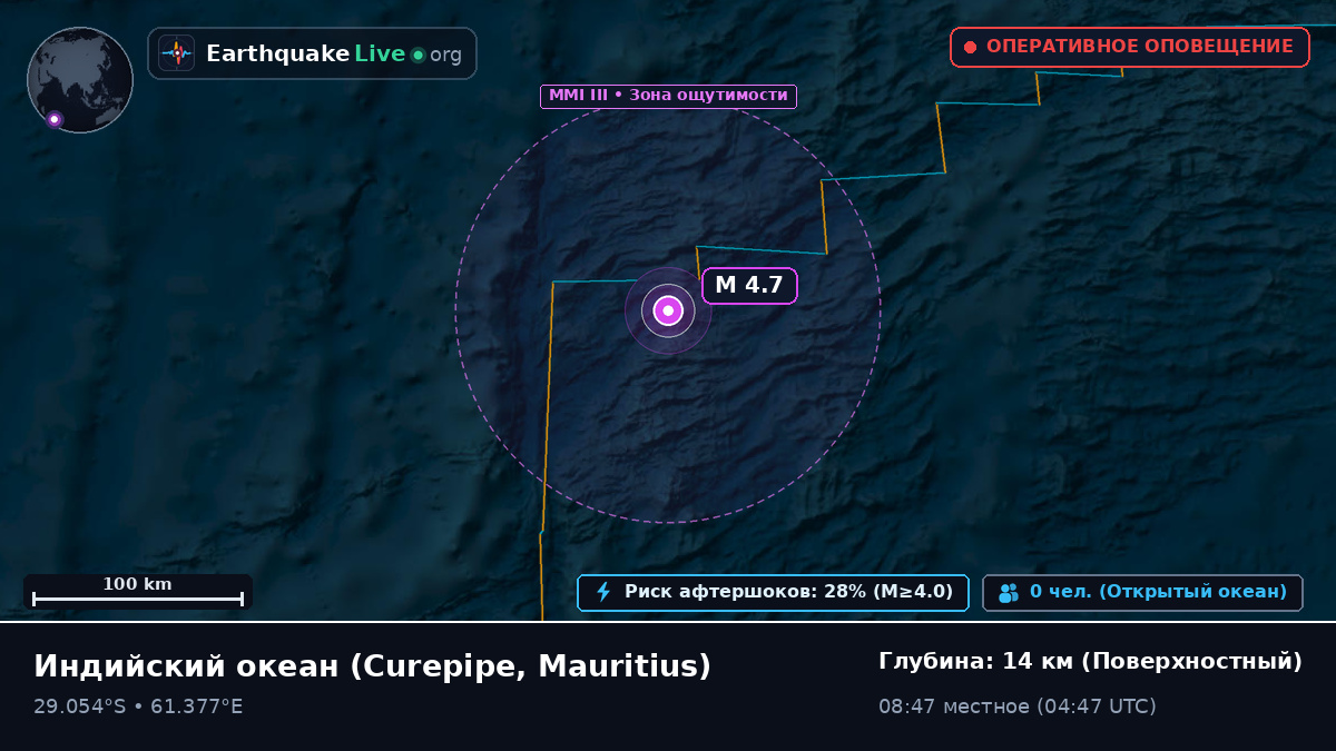 Индийский океан (Mauritius)