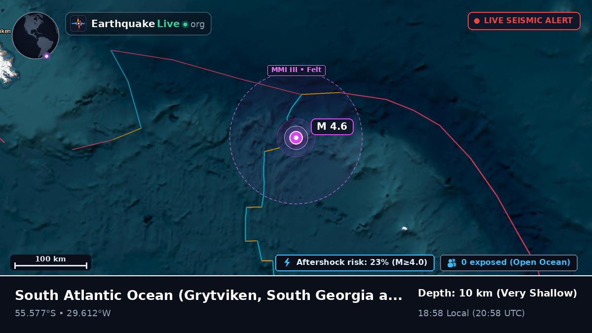 South Atlantic Ocean (South Georgia and the Islands)