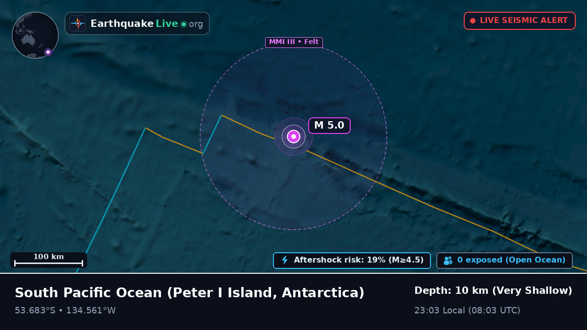 South Pacific Ocean (Antarctica)
