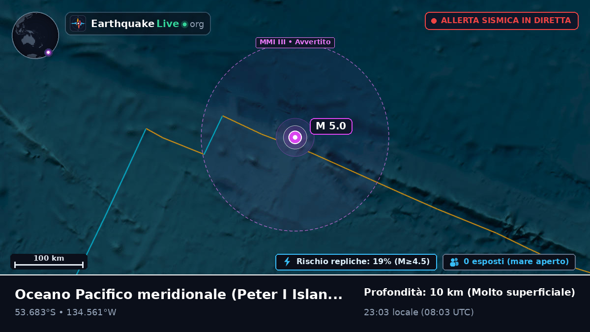 Oceano Pacifico meridionale (Antarctica)