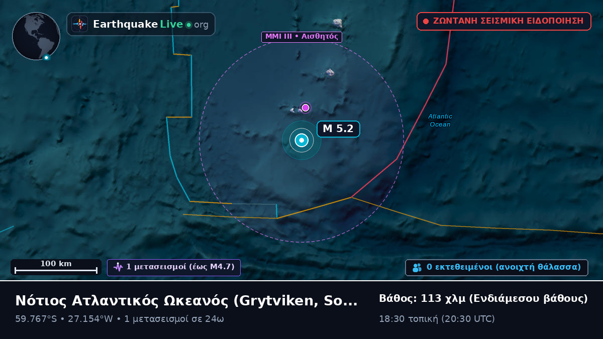 Νότιος Ατλαντικός Ωκεανός (South Georgia and the Islands)