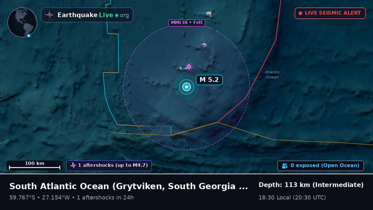 South Atlantic Ocean (South Georgia and the Islands)