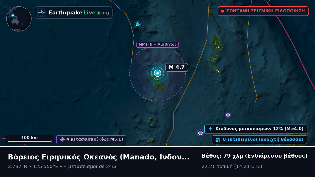 Βόρειος Ειρηνικός Ωκεανός (Ινδονησία)