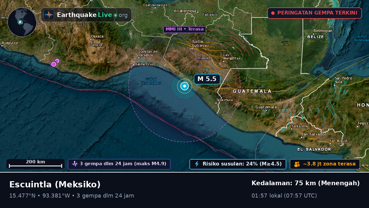 Chiapas, Meksiko