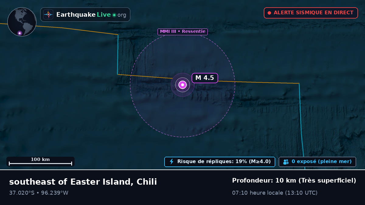 Océan Pacifique Sud (Chili)