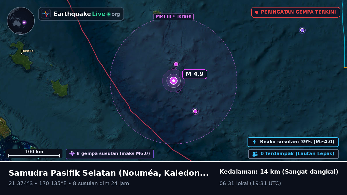 Samudra Pasifik Selatan (Kaledonia Baru)