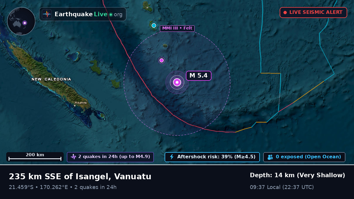 South Pacific Ocean (New Caledonia)