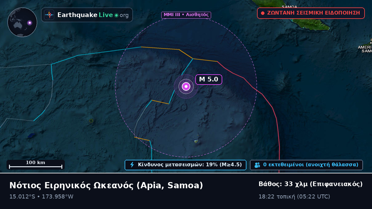 Νότιος Ειρηνικός Ωκεανός (Samoa)