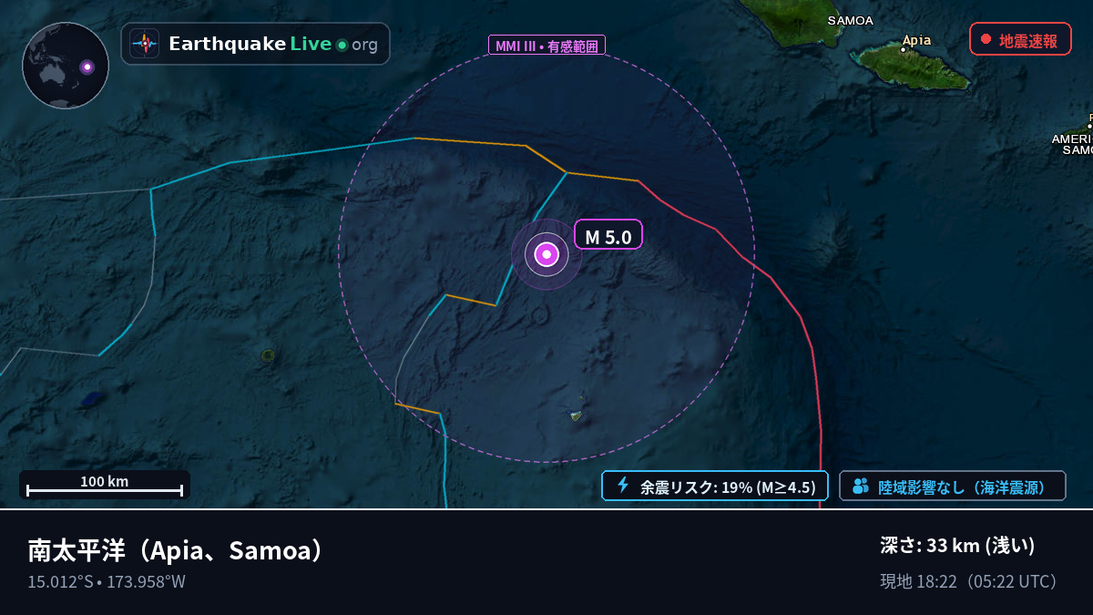 南太平洋 (Samoa)