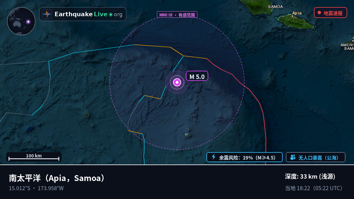 南太平洋 (Samoa)