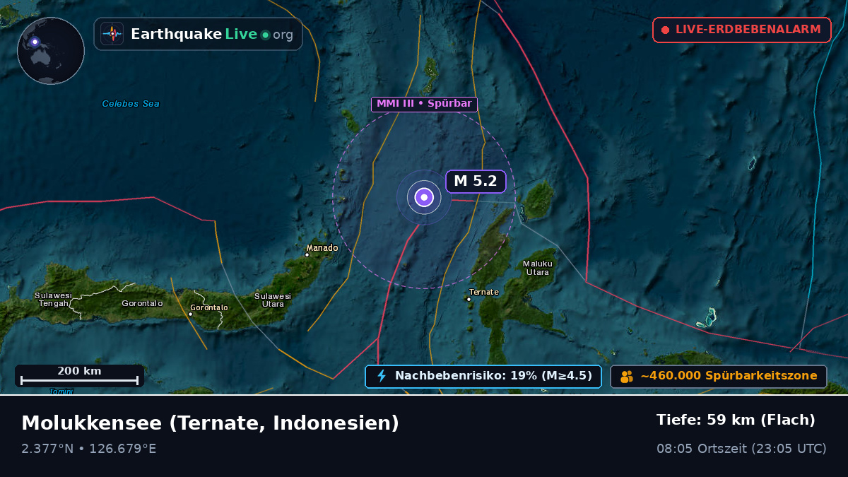 Molukkensee (Indonesien)