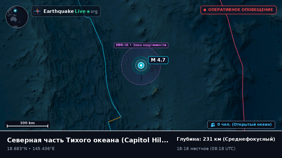 Северная часть Тихого океана (Northern Mariana Islands)
