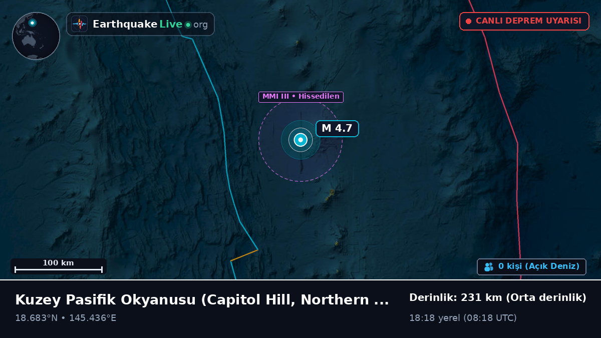 Kuzey Pasifik Okyanusu (Northern Mariana Islands)