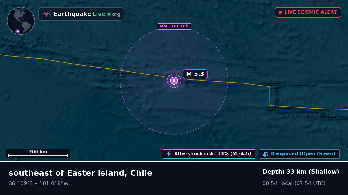 South Pacific Ocean (Chile)