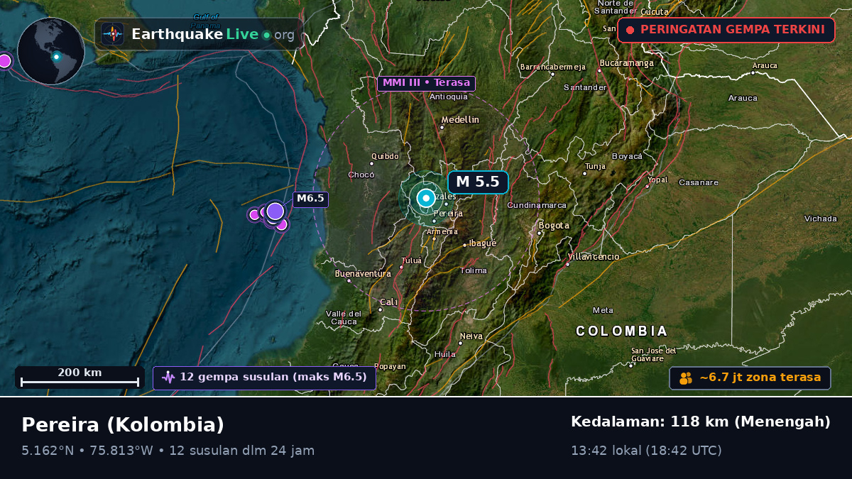 Risaralda, Kolombia