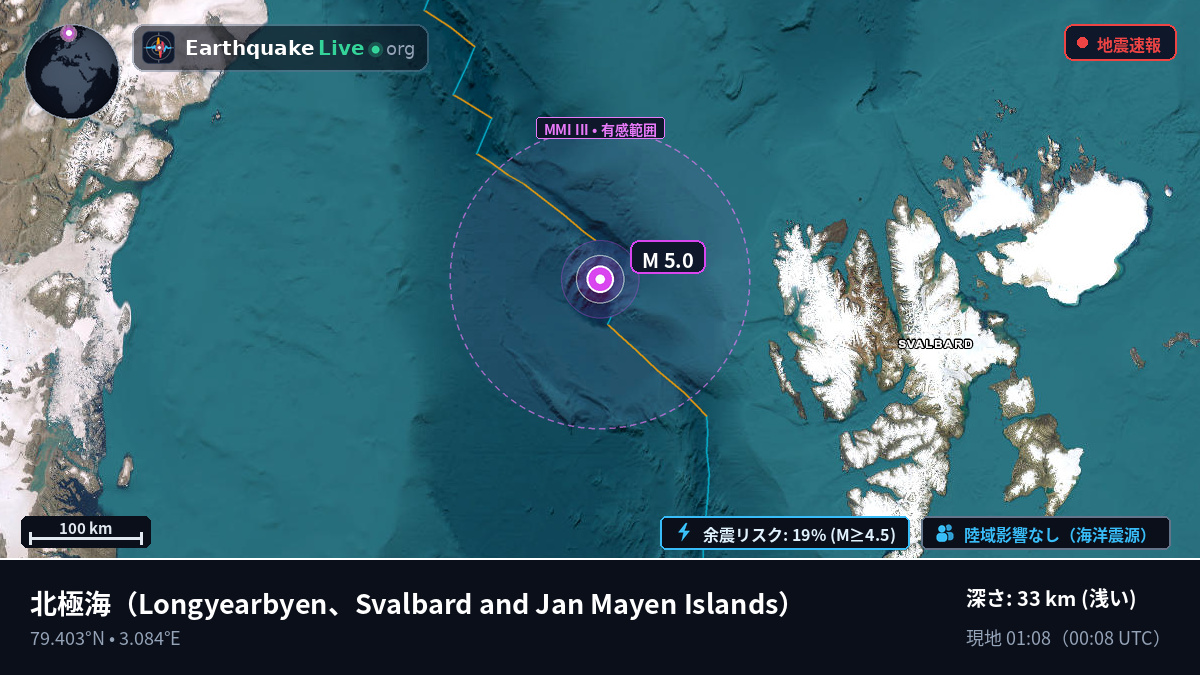 北極海 (Svalbard and Jan Mayen Islands)