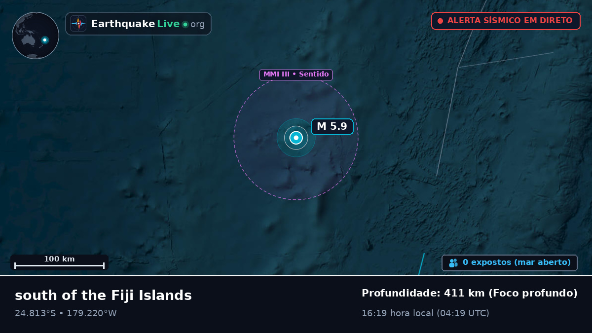 Oceano Pacífico Sul (Kermadec Islands)