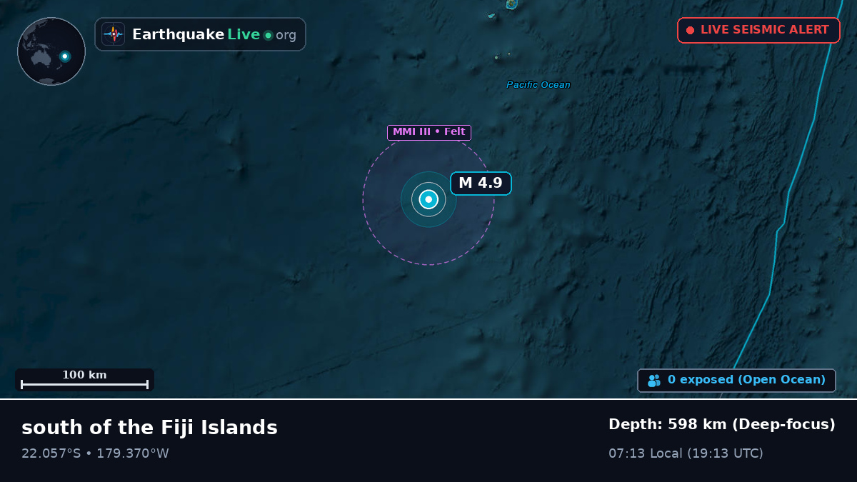 South Pacific Ocean (Tonga)