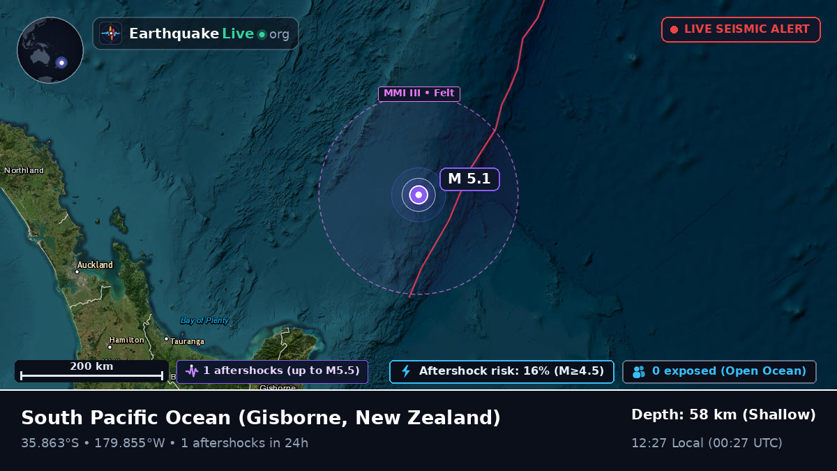 South Pacific Ocean (New Zealand)