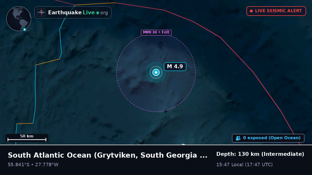 South Atlantic Ocean (South Georgia and the Islands)