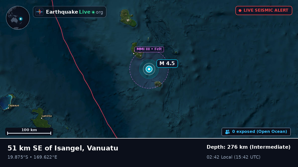 South Pacific Ocean (Vanuatu)