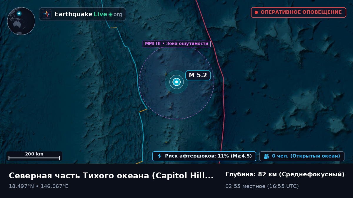Северная часть Тихого океана (Northern Mariana Islands)