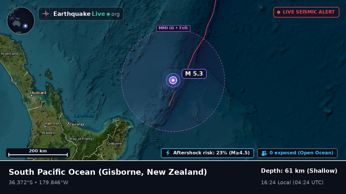 South Pacific Ocean (New Zealand)