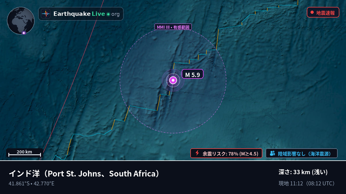 インド洋 (South Africa)