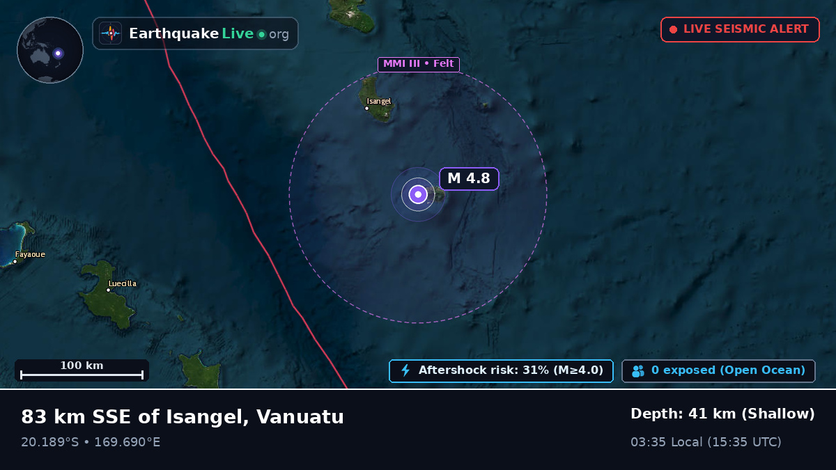 South Pacific Ocean (Vanuatu)