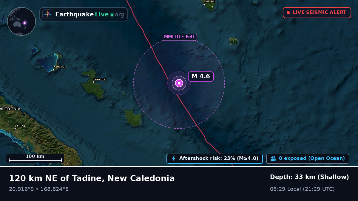 South Pacific Ocean (New Caledonia)