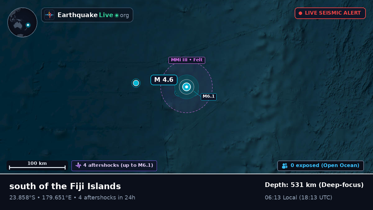 South Pacific Ocean (Tonga)