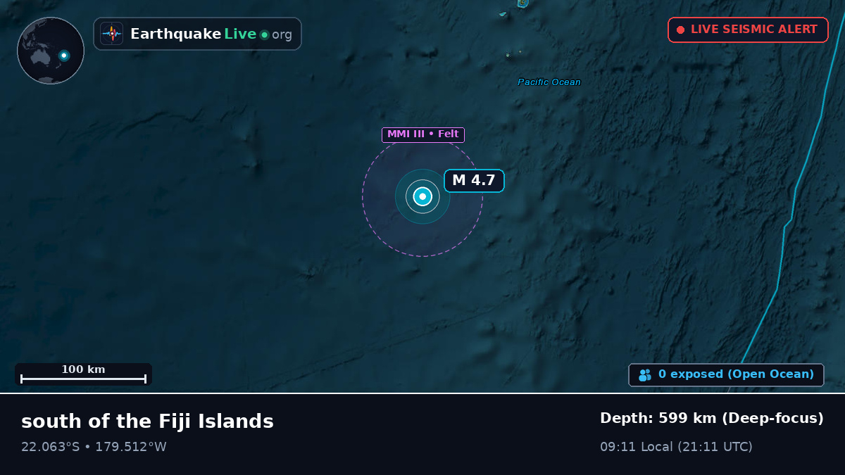 South Pacific Ocean (Tonga)