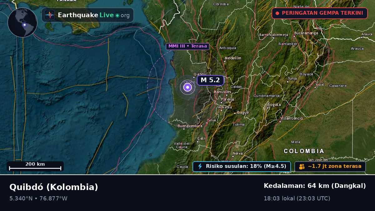 Chocó, Kolombia
